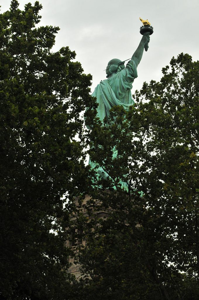 Lady Liberty's Back